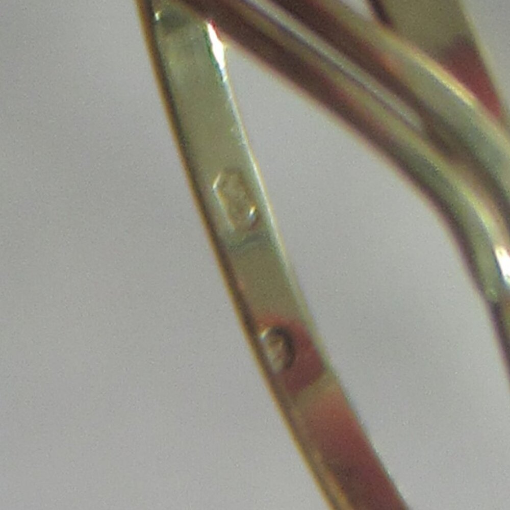 Pearl Ring, 585 (14K) Gold, Vintage, 5mm - Picture 5 of 9